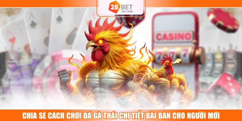 Chia Sẻ Cách Chơi Đá Gà Thái Chi Tiết Bài Bản Cho Người Mới